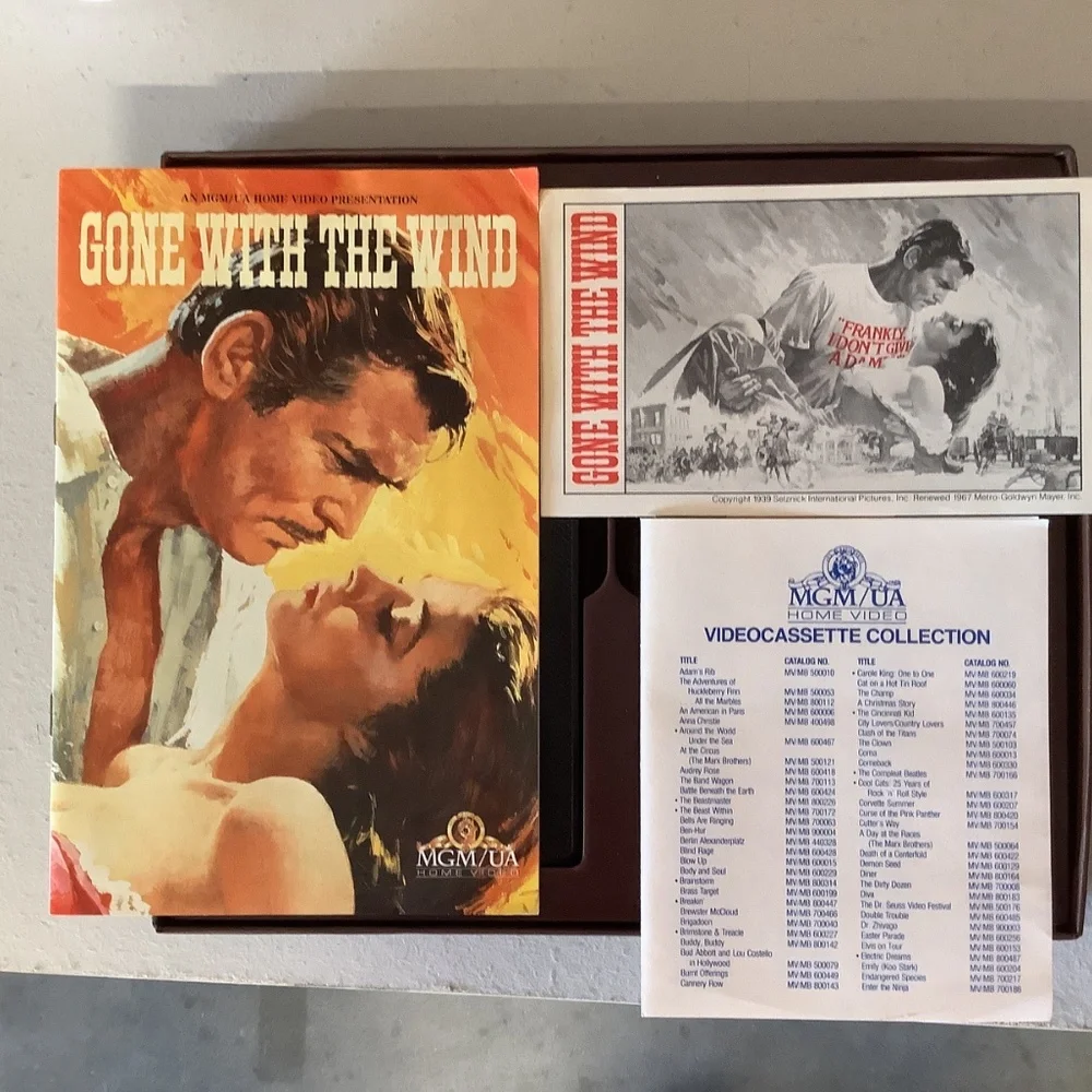 GONE WITH THE WIND VHS